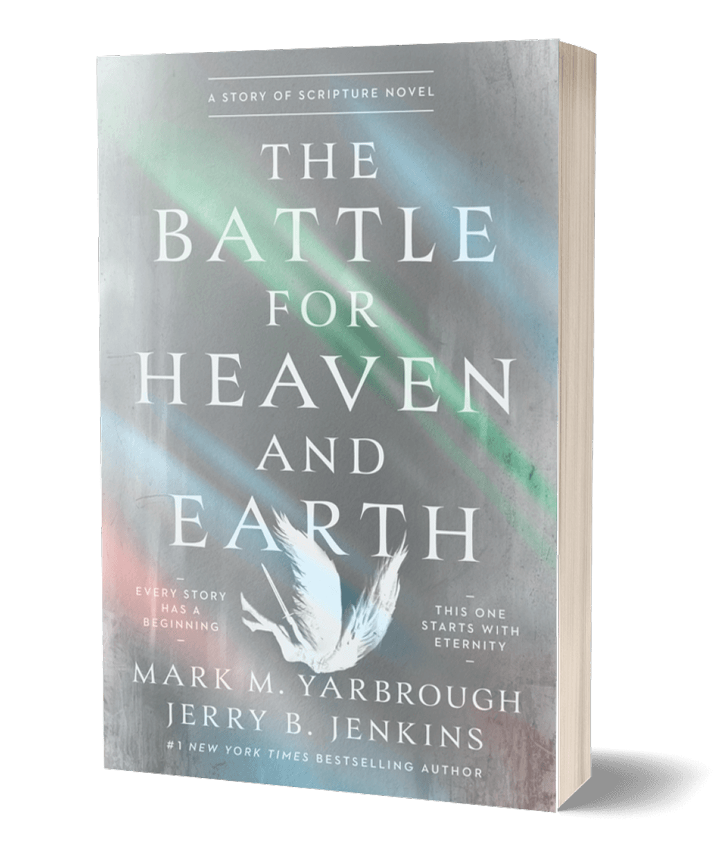 The Battle for Heaven and Earth — angled book cover